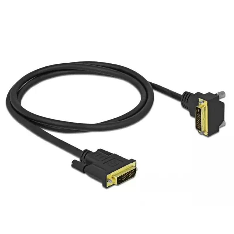 DVI kabelis DeLOCK 85893 1 m DVI-D juodas