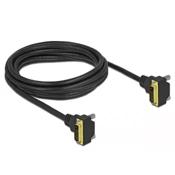 DVI kabelis DeLOCK 85907 3 m DVI-D juoda