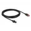 PoweredUSB laidas DeLOCK 85952 24 V 2 x 4 kontaktų kištukas 3 m