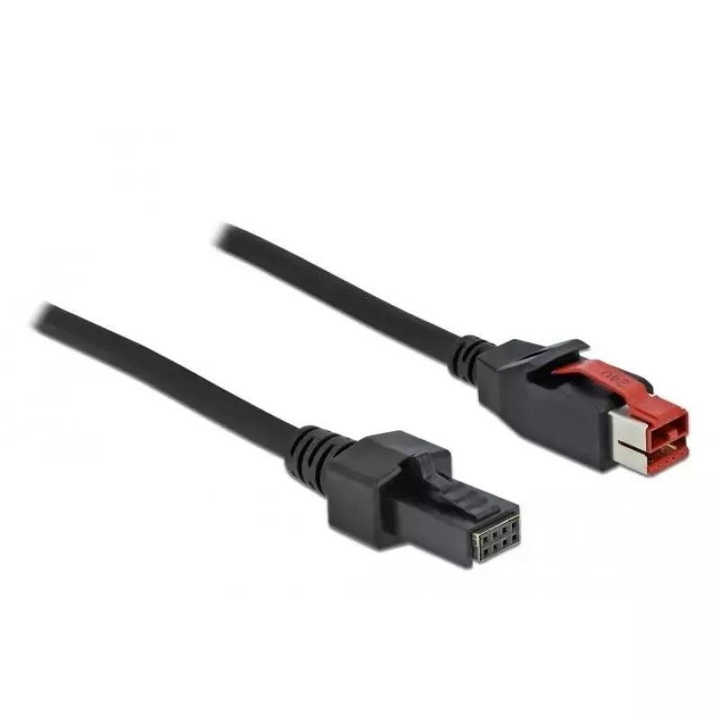 PoweredUSB laidas DeLOCK 85952 24 V 2 x 4 kontaktų kištukas 3 m