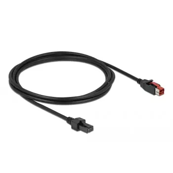 Maitinamas USB laidas DeLOCK 85954 24V į 2x4 kontaktų kištuką 5m