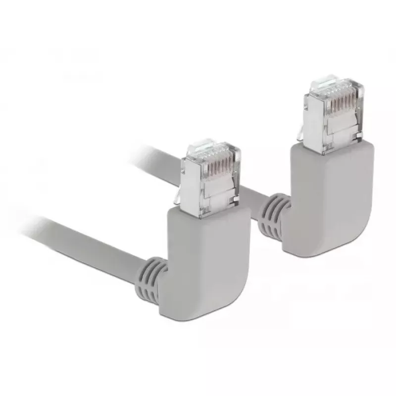 Tinklo kabelis DeLOCK 83517 Cat6a S/FTP 1 m pilkas