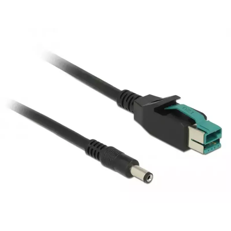 Maitinimo laidas DeLOCK 85497 1m PoweredUSB juoda
