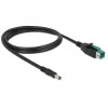 Maitinimo laidas DeLOCK 85497 1m PoweredUSB juoda