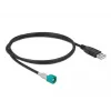 Laidas HSD Z kištukas į USB 2.0 Type-A kištukas 1 m DeLOCK