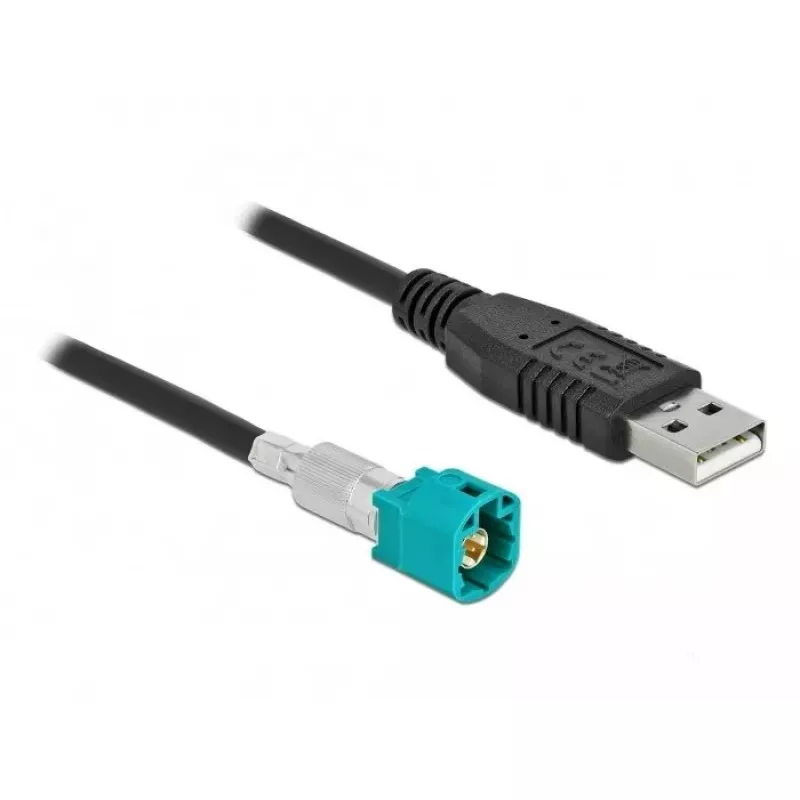 Laidas HSD Z kištukas į USB 2.0 Type-A kištukas 1 m DeLOCK