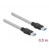 USB 3.2 Gen 1 laidas Type-A kištukas į Type-A patiną DeLOCK 86774 0,5 m