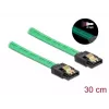 SATA kabelis DeLOCK 82064 0,3 m SATA 7 kontaktų, žalias
