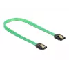 SATA kabelis DeLOCK 82069 0,5 m SATA 7-pin žalias