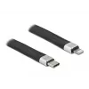 FPC plokščias juostinis kabelis DeLOCK USB Type-C į Lightning 86941