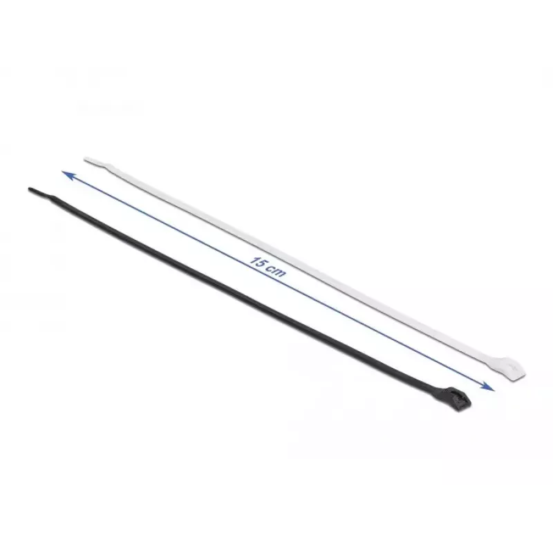 Kabelių rišiklis DeLOCK 150x3,6mm 100 vnt.