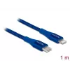 Duomenų ir įkrovimo laidas USB Type-C į Lightning DeLOCK 85416