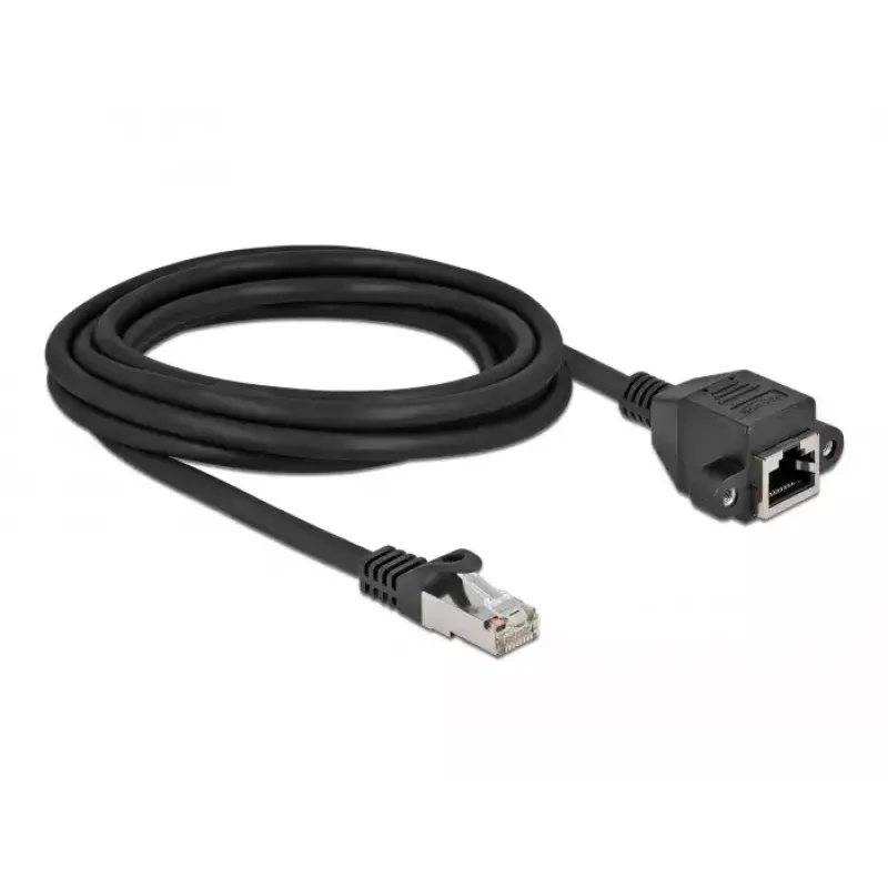 Tinklo ilginimo kabelis DeLOCK 87003 Cat.6A 3m juodas