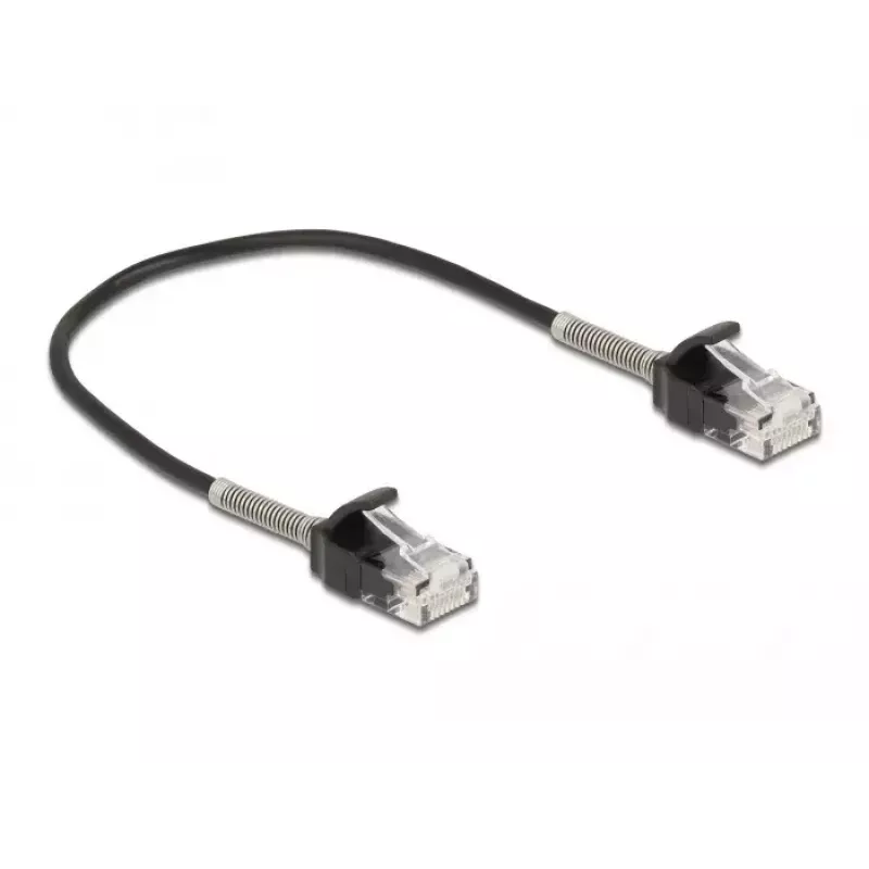RJ45 kištuko į RJ45 kištuką kabelis su apsauga nuo lenkimo DeLOCK 87014