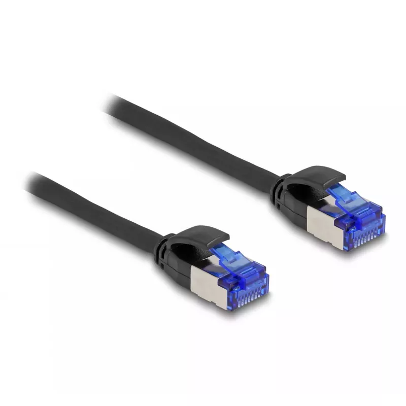 Tinklo kabelis DeLOCK RJ45 Cat.6A 3 m juodas