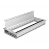 Kabelių įvadas DELOCK 66864 stalui, sidabrinis, 120×300×28 mm