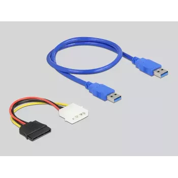 DeLOCK praplėtimo plokštė PCI Express x1 į PCI 32 bitų lizdą 60 cm kabelis