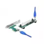 DeLOCK praplėtimo plokštė PCI Express x1 į PCI 32 bitų lizdą 60 cm kabelis