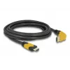 HDMI laidas DeLOCK 86990 3 m HDMI Type A Standard juoda/geltona