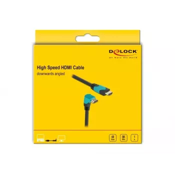 HDMI laidas DeLOCK 86991 1 m HDMI A tipo standartinis juodas mėlynas