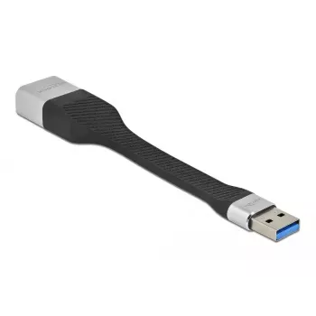 DeLOCK FPC plokščias juostinis kabelis USB Type-A į Gigabit LAN 10/100/1000 Mbps 13 cm