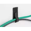 DeLOCK Mini kablio laikiklis su lipnia juostele 90 mm x 24 mm lipnus 10 vnt. juoda