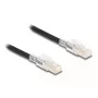 Tinklo kabelis DELOCK 80256 Cat6a S/FTP (S-STP) RJ-45–RJ-45, 2 m, juodas