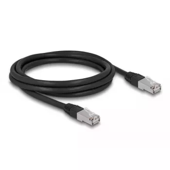 Tinklo kabelis DeLOCK RJ45 Cat.6A 2 m juodas