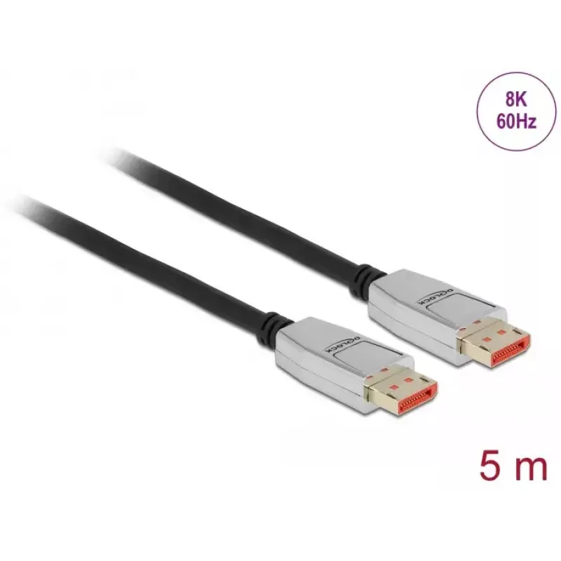 DisplayPort laidas DeLOCK 87043 8K 60 Hz 5 m