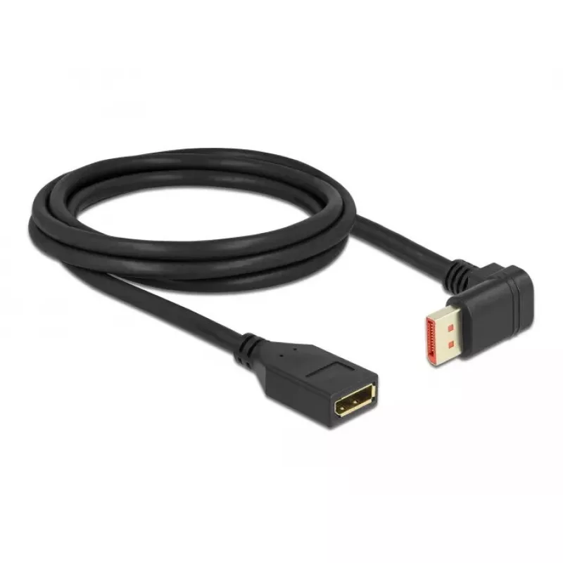 DisplayPort ilginamasis laidas DeLOCK 87091 2m 90° žemyn kampuotas