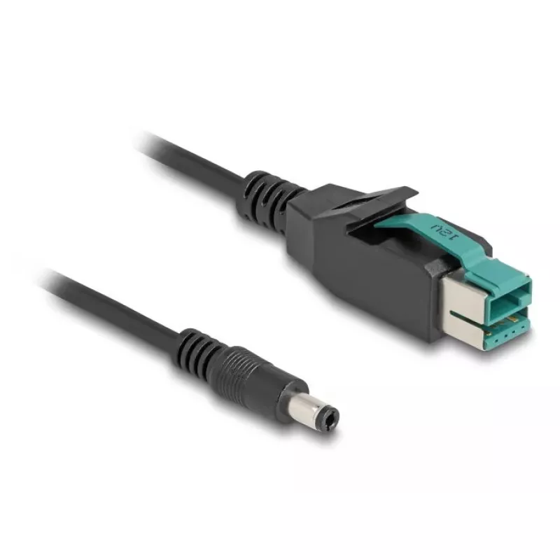 DeLOCK PoweredUSB laidas, USB (12 V) → DC 5,5 x 2,5 mm, 2 m, juodas