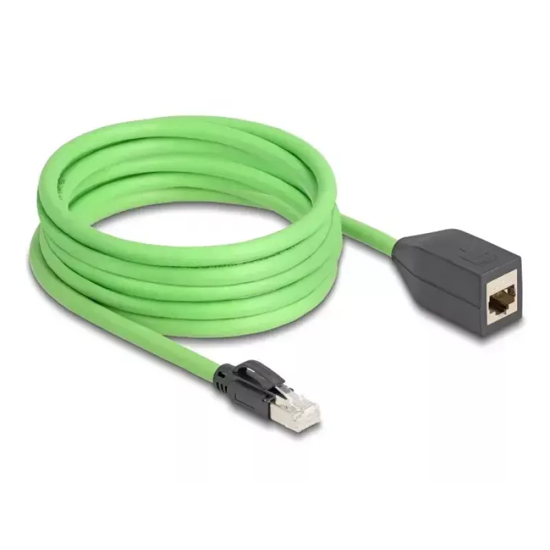 Tinklo kabelis DeLOCK 80882 RJ-45 Cat6a 5 m žalias