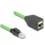 Tinklo kabelis DeLOCK 80882 RJ-45 Cat6a 5 m žalias
