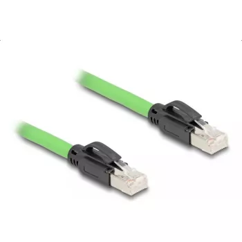 Tinklo kabelis DeLOCK RJ45 Cat.6A kištukas–kištukas 1 m žalias