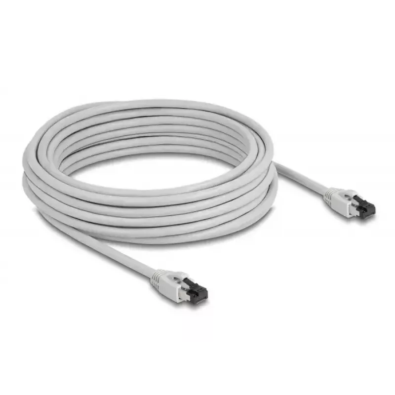 Tinklo kabelis DeLOCK 80564 RJ-45 Cat8.1 10 m Pilkas
