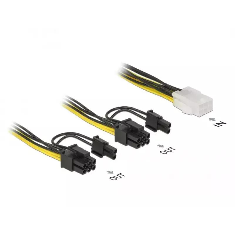 Vidinis maitinimo laidas DeLOCK 85452 0,15 m