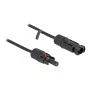 Kabelis DeLOCK DL4 saulės kabelis 4 mm² kištukas į lizdą 3 m juodas
