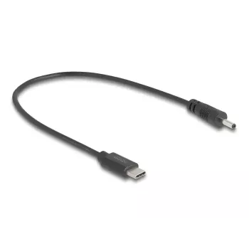 DeLOCK 85403 maitinimo laidas juodas 0,27 m USB C DC