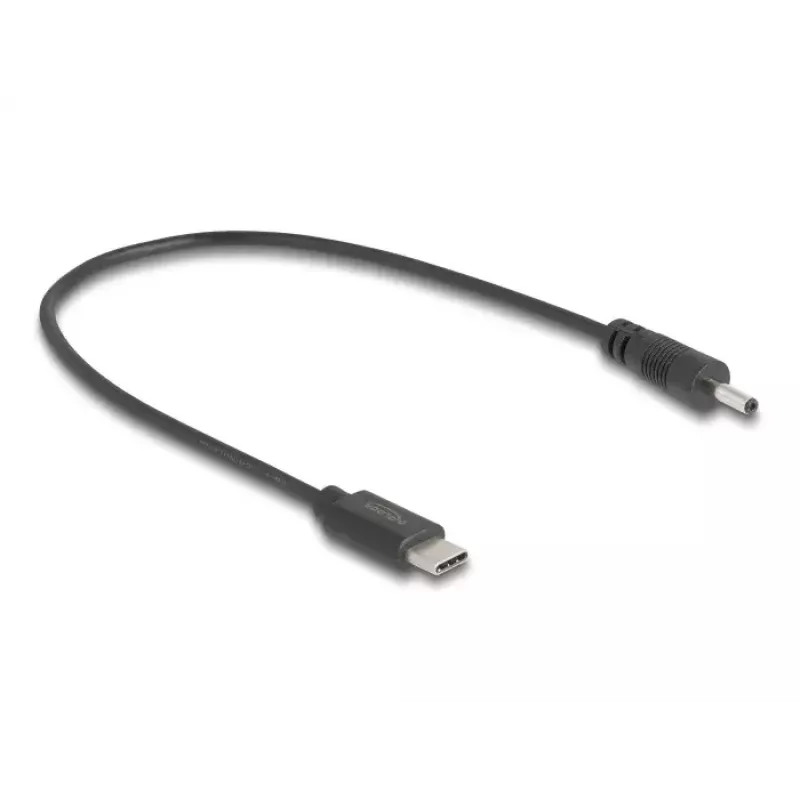 DeLOCK 85403 maitinimo laidas juodas 0,27 m USB C DC