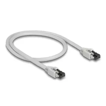 Tinklo kabelis DeLOCK 80557 RJ-45 Cat8.1 0,5 m Pilkas