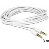 Audio kabelis 3,5 mm DeLOCK 83442 3 m baltas