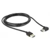 USB laidas DeLOCK 3 m USB 2.0 A kišt./kišt. 90°