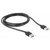 USB laidas DeLOCK 3 m USB 2.0 A Juodas