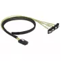 Vidinis maitinimo laidas DeLOCK 85686 0,5 m Mini SAS SFF-8087 į 4 SATA