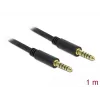 Garso kabelis DeLOCK 85791 1 m 4,4 mm juodas