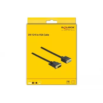 DVI į VGA kabelis DeLOCK 86752 1m
