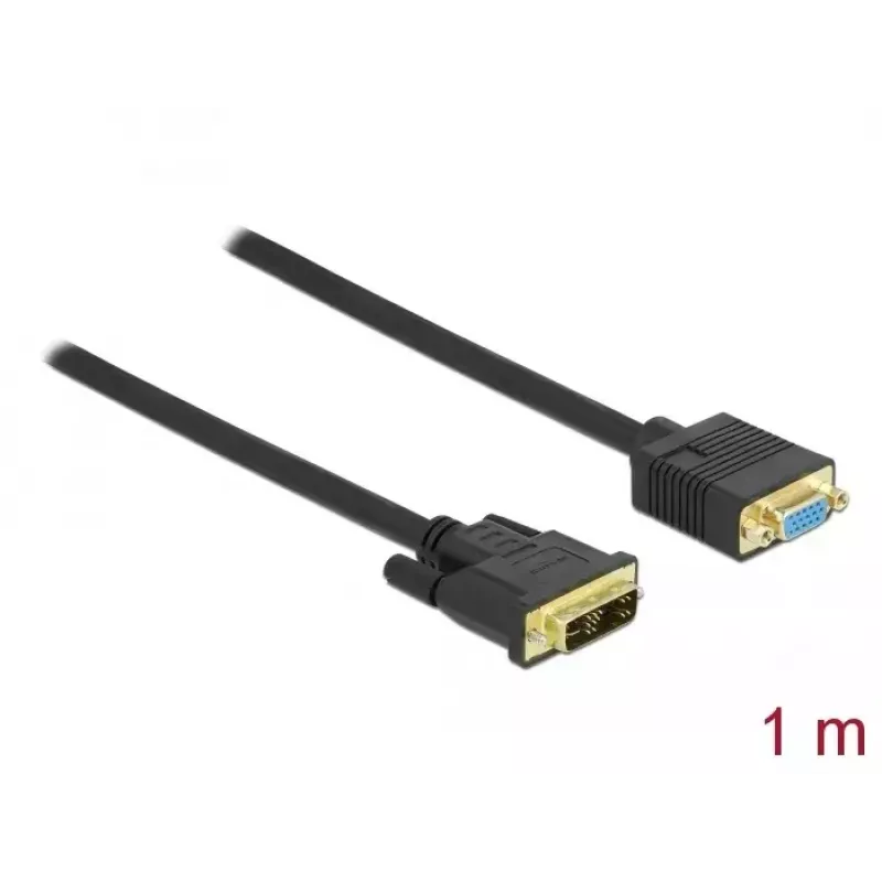DVI į VGA kabelis DeLOCK 86752 1m