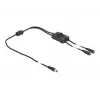 DC laidas DeLOCK 86794 5,5 x 2,1 mm kištukas į 2 x lizdą su jungikliu 1 m
