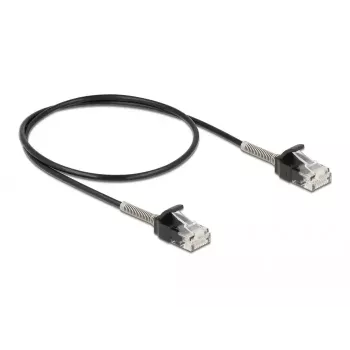 Kabelis RJ45 kištukas prie RJ45 kištuko su lenkimo apsauga DeLOCK 87015