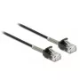 Kabelis RJ45 kištukas prie RJ45 kištuko su lenkimo apsauga DeLOCK 87015